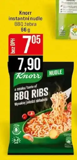 Jip Knorr instantní nudle BBQ žebra nabídka