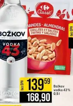 Jip BOŽKOV VODKA 43% nabídka