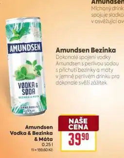 Billa Amundsen Vodka & Bezinka & Máta nabídka