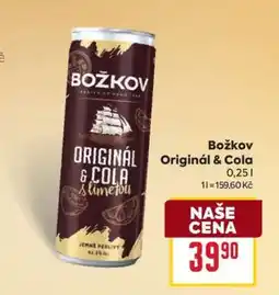 Billa Božkov Original & Cola nabídka