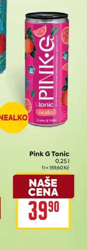 Billa Pink G Tonic nabídka