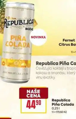 Billa Republica Piña Colada nabídka