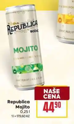 Billa Republica Mojito nabídka