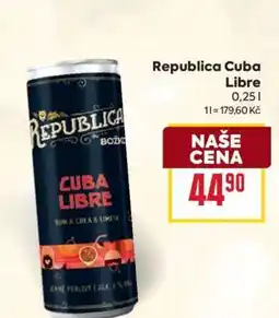 Billa Republica Cuba Libre nabídka