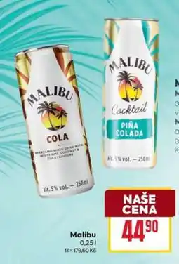 Billa Malibu nabídka