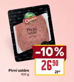 Billa Pivní salám nabídka