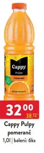Qanto Cappy Pulpy pomeranč nabídka