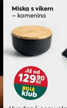 Billa MISKA S VÍKEM nabídka