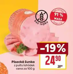 Billa Písecká šunka nabídka