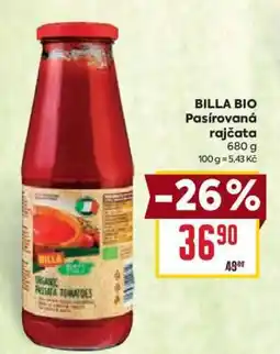 Billa BILLA Bio Pasírovaná rajčata nabídka