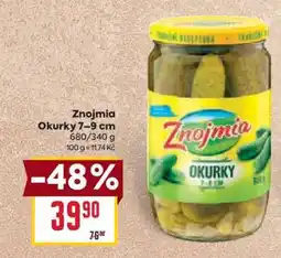 Billa Znojmia Okurky 7–9 cm nabídka