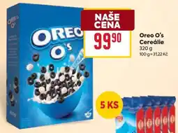 Billa Oreo O’s Cereálie nabídka
