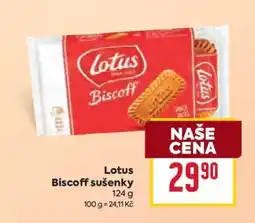Billa Lotus Biscoff sušenky nabídka