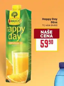 Billa Happy Day džus nabídka
