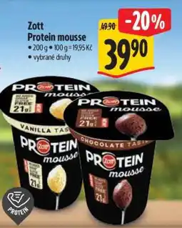 Albert Zott protein Mousse nabídka