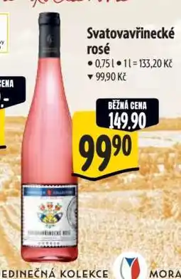 Albert Svatovavřinecké rosé nabídka