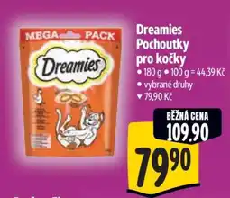 Albert Dreamies pochoutky pro kočky nabídka
