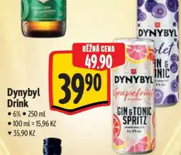 Albert Dynybyl Drink nabídka