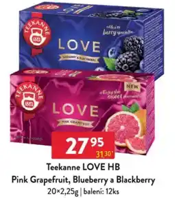 Qanto Teekanne LOVE HB Pink Grapefruit, Blueberry a Blackberry nabídka