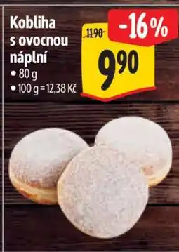 Albert Kobliha s ovocnou náplní nabídka