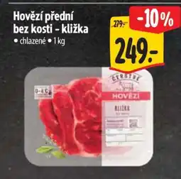 Albert Hovězí přední bez kosti – kližka nabídka