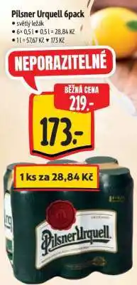 Albert Pilsner Urquell 6pack nabídka