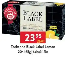 Qanto Teekanne Black Label Lemon nabídka