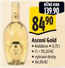 Albert Asconi Gold nabídka