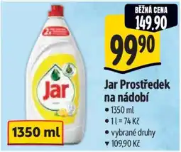 Albert Jar prostředek na nádobí nabídka