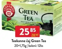 Qanto Teekanne čaj Green Tea nabídka