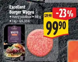 Albert Excellent Burger Wagyu nabídka