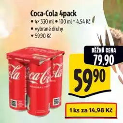 Albert Coca-Cola 4pack nabídka