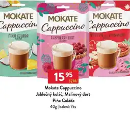 Qanto Mokate Cappuccino Jablečný koláč, Malinový dort Piňa Coláda nabídka