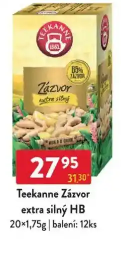 Qanto Teekanne Zázvor extra silný HB nabídka
