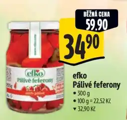 Albert efko Pálivé feferony nabídka