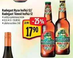 Albert Radegast Ryzí hořká 12 / Radegast Temně hořká 12 nabídka