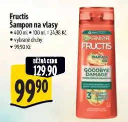 Albert Fructis šampon na vlasy nabídka