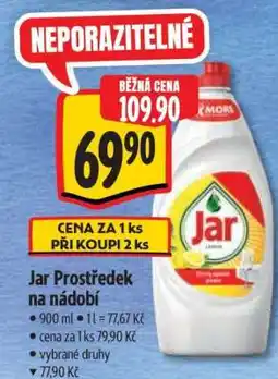 Albert Jar prostředek na nádobí nabídka