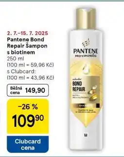 Tesco Pantene Bond Repair Šampon s biotinem nabídka