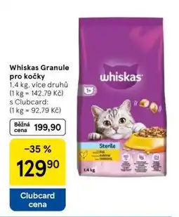 Tesco Whiskas Granule pro kočky nabídka