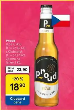 Tesco Proud ležák nabídka