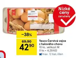 Tesco Tesco Čerstvá vejce z halového chovu nabídka