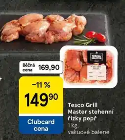 Tesco Tesco Grill Master stehenní řízky pepř nabídka