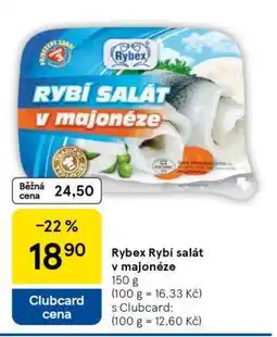 Tesco Rybex Rybí salát v majonéze nabídka