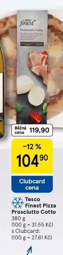 Tesco Tesco Finest Pizza Prosciutto Cotto nabídka