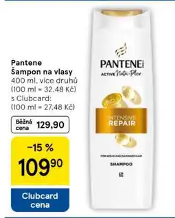 Tesco Pantene šampon na vlasy nabídka
