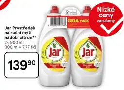 Tesco Jar Prostředek na ruční mytí nádobí citron nabídka