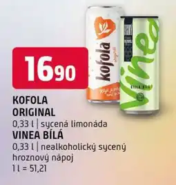 Terno Kofola Original, Vinea Bílá nabídka