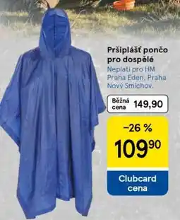 Tesco Pláštěnka pončo pro dospělé nabídka