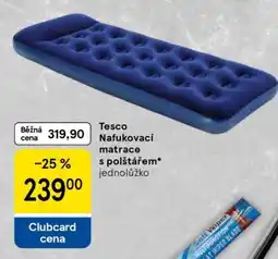 Tesco Tesco Nafukovací matrace s polštářem nabídka